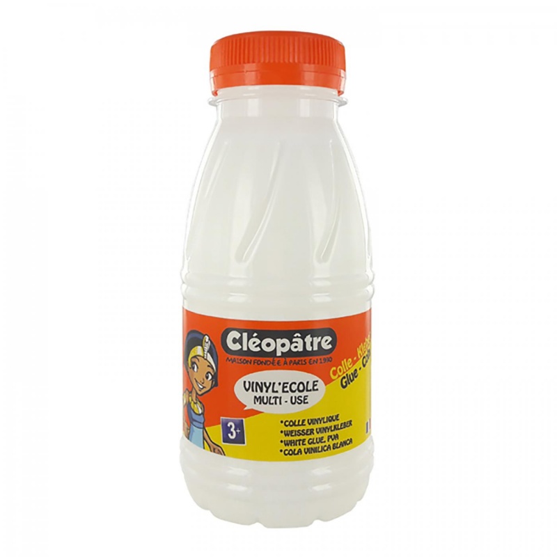 Lepidlo Cleopatre Vinylcole je lepidlo na vodnej báze. Vyrába sa vo Francúzsku, neobsahuje žiadne rozpúšťadlá, ani formaldehyd a kyseliny. Spĺňa štan