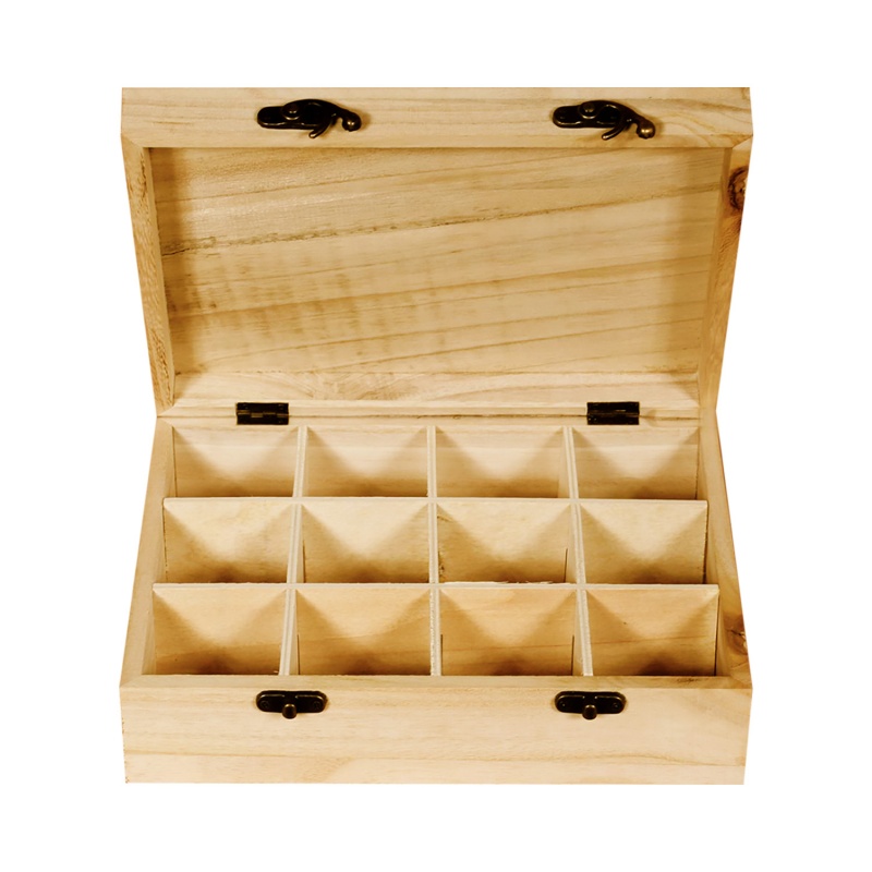 Drevená krabička na čaj bude skvelou pomocníčkou v domácnosti. Drevené výrobky sú vyrobené z dreva a preglejky a sú určené na ďalšiu dekoráciu. 