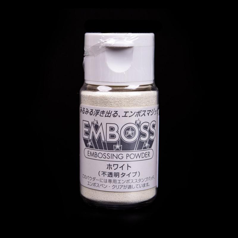 Embosovací prášok (Embossing powder) je špeciálny prášok určený na embosovanie. Embosovanie pomocu práškov zanechá na papierovom podklade vystúpen�