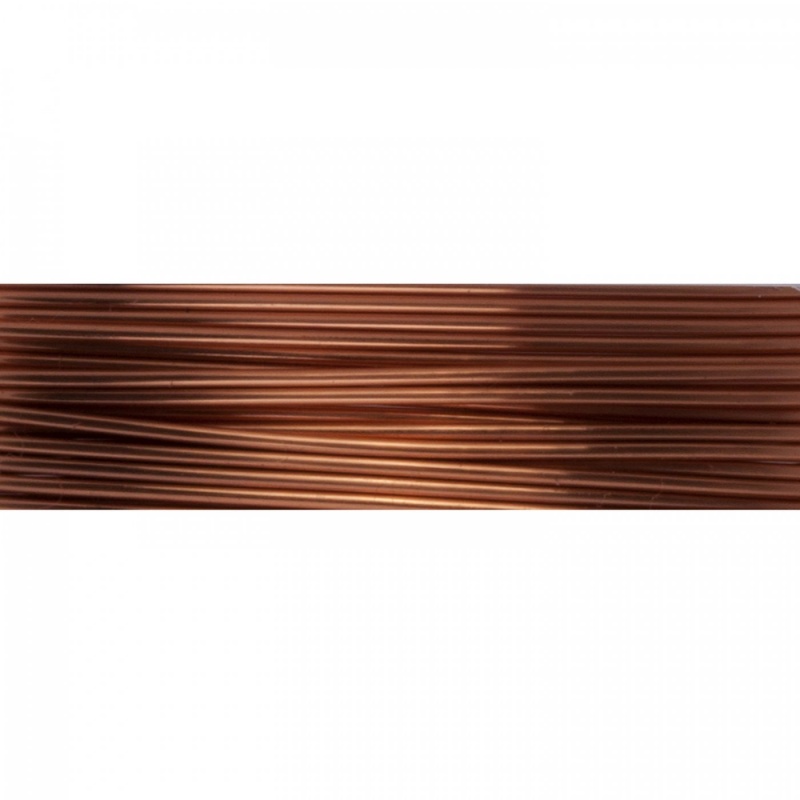 Kvalitný medený lakovaný a farbený drôt s hrúbkou 0,8 mm je drôt s univerzálnym použitím. Je pevný a ľahko sa tvaruje. Je vhodný na tvorbu kostier,