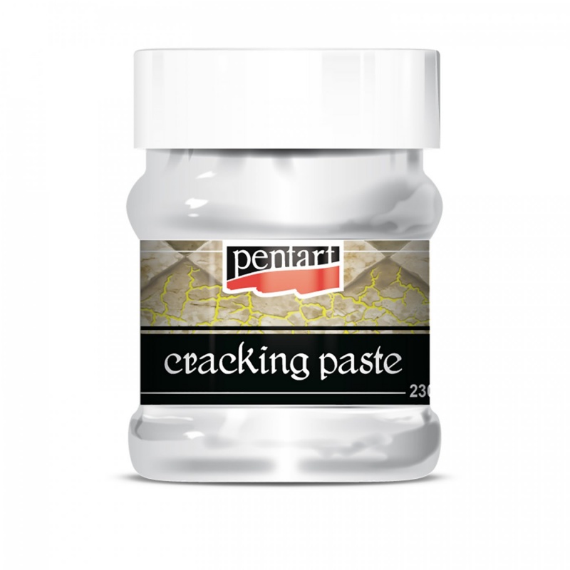 Krakelovacia pasta (Cracking paste) je dvojzložková prasklinová pasta založená na vodnej báze. Slúži na vytvorenie popraskaných povrchov. Najprv natrit