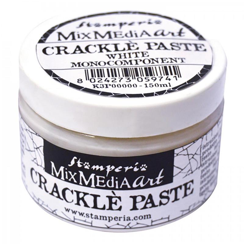 Krakelovacia pasta (Crackle paste) je dvojzložková prasklinová pasta založená na vodnej báze. Slúži na vytvorenie popraskaných povrchov. Najprv natrite