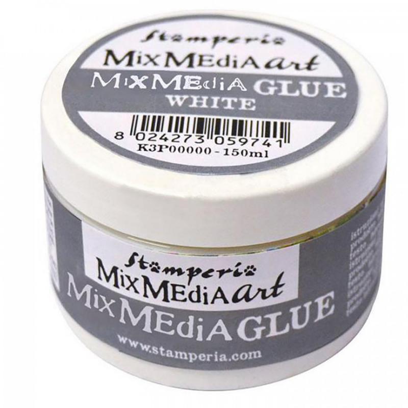 Mix media lepidlo Stamperia ( Mix media glue) je lepidlo na vodnej báze vhodné na všetky povrchy a taktiež 3D efekty. 

Objem: 150 ml