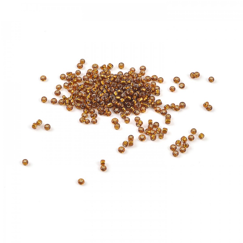 Rokajl 2 mm hnedá 50 gRokajl (anglicky seed beeds - pôvodný názov pochádza z francúzskeho slova "roccaile" a znamená k