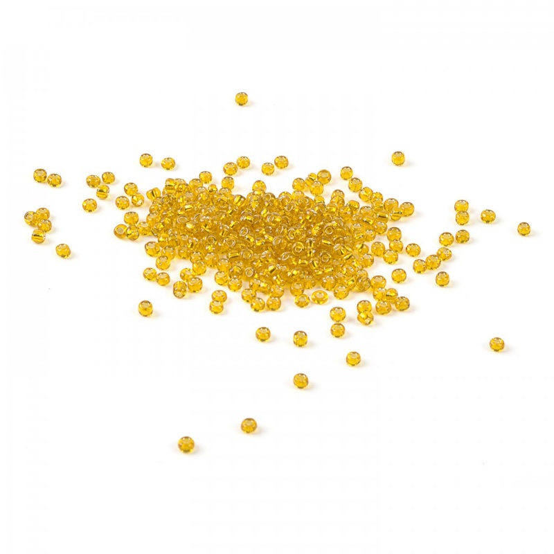 Rokajl 3 mm zlatá 50 gRokajl (anglicky seed beeds - pôvodný názov pochádza z francúzskeho slova "roccaile" a znamená k