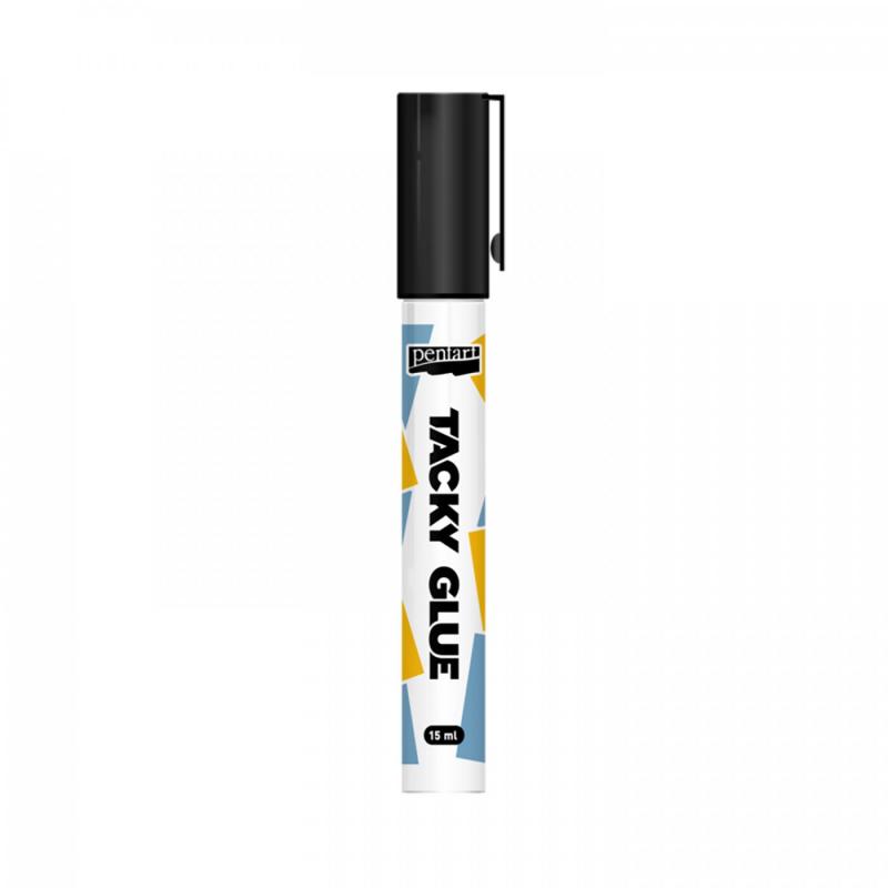 Samolepiace lepidlo ( Tacky glue pen ) je lepidlo na vodnej báze, ktoré po uschnutí vytvorí samolepiacu vrstvu. Výborne sa hodí na lepenie ťažko lepite�