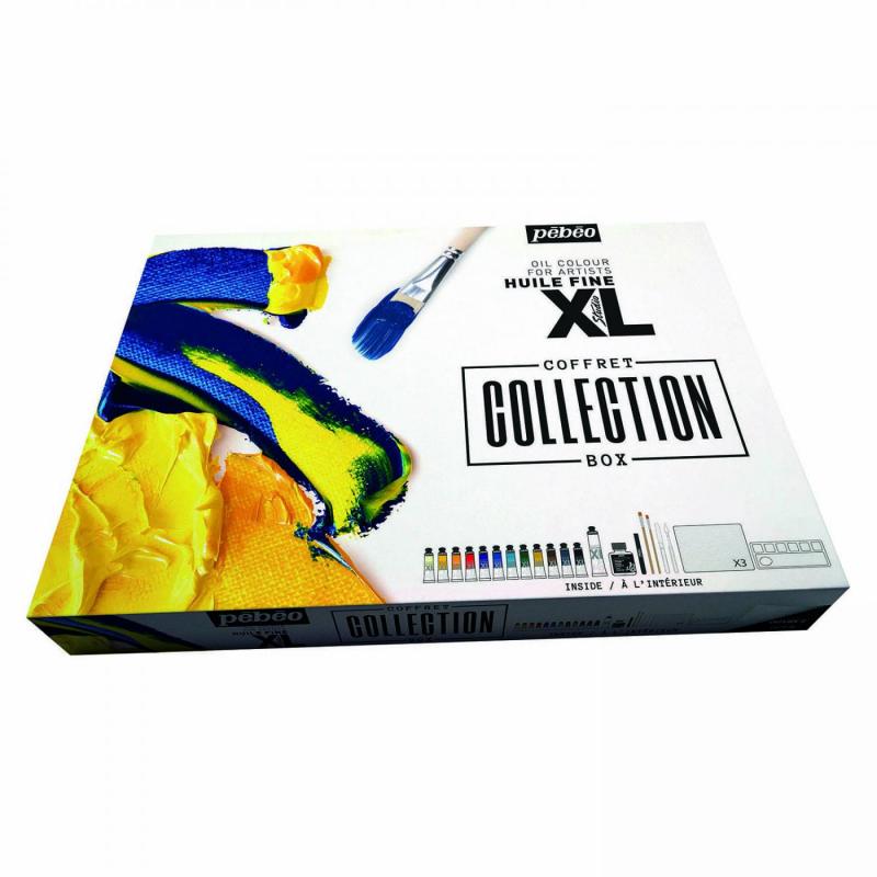 Studio XL sada olejových farieb obsahuje vysokokvalitné farby s jemnou textúrou navrhnuté pre potreby súčasných umelc