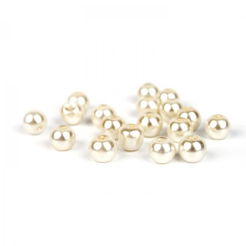 Voskované perly vznikli ako imitácia pravých prírodných perál. Jedná sa o technológiu povrchovej úpravy sklenených perlí alebo mačkaných či plasto