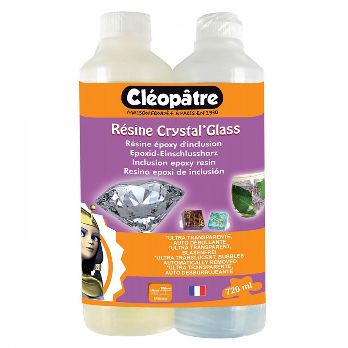 Résine époxy Crystal'Diamond 720 ml Cléopâtre