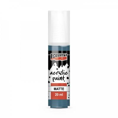 Akrylová farba matná 20 ml, svetlá modrá