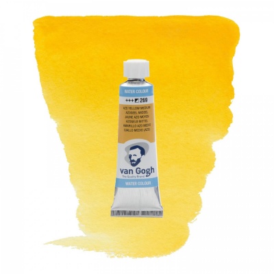 Akvarelová farba Van Gogh, 10 ml, Azo Yellow Medium