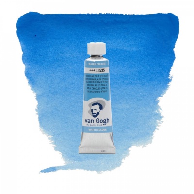 Akvarelová farba Van Gogh, 10 ml, Cerulean blue ph