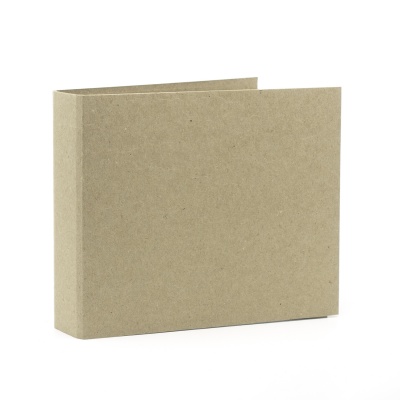 Album na špirále, lepenka hnedá, 210 x 175 mm