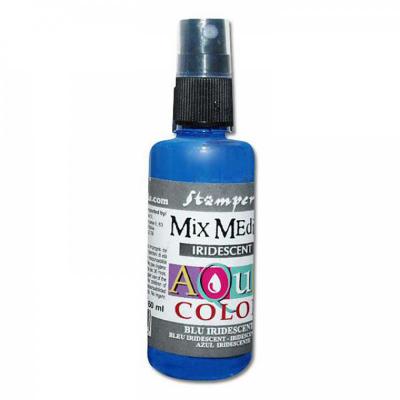 Aquacolor sprej, 60 ml, Iridescent blue