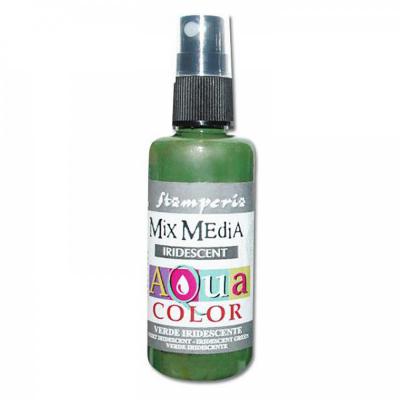 Aquacolor sprej, 60 ml, Iridescent green