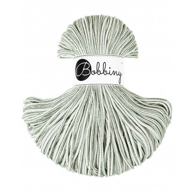 Bobbiny, Macramé pletená šnúra, 3 mm, 100 m, Magic Green