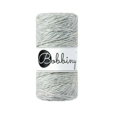 Bobbiny, Macramé točená šnúra, 3 mm, 100 m, Marble