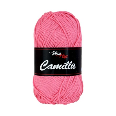 Camilla, 100% bavlnená priadza, 50 g, cca 125 m, 8033 ružová