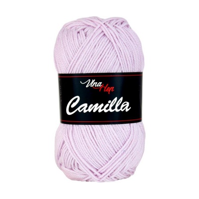 Camilla, 100% bavlnená priadza, 50 g, cca 125 m, 8050 pastelová fialová