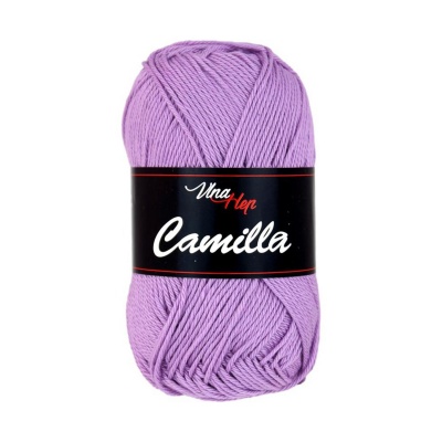 Camilla, 100% bavlnená priadza, 50 g, cca 125 m, 8054 svetlofialová