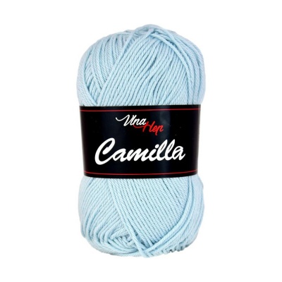 Camilla, 100% bavlnená priadza, 50 g, cca 125 m, 8080 svetlomodrá