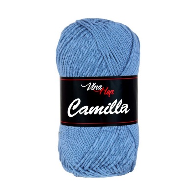 Camilla, 100% bavlnená priadza, 50 g, cca 125 m, 8104 nebeská modrá