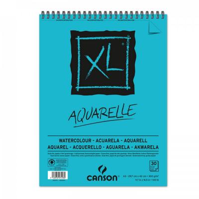 CANSON XL Akvarelový skicár CP, A3, 300g, 20 listov, biely