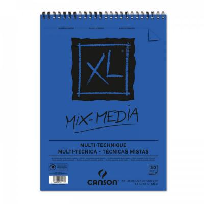 CANSON XL Mixmédia blok, A4 300g/m2, 30 listov