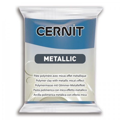 CERNIT Metallic 56g, 200 modrá