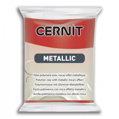 CERNIT Metallic 56g, 400 červená