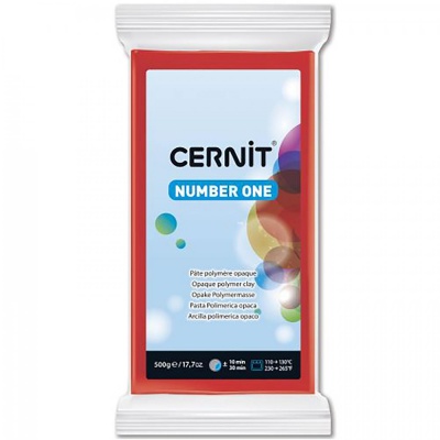 CERNIT Number One 500g, 463 vianočná červená