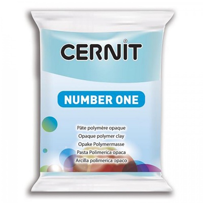 CERNIT Number One 56g, 214 nebovomodrá 50% priehľadnosť