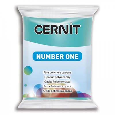 CERNIT Number One 56g, 280 modrozelená 50% priehľadnosť
