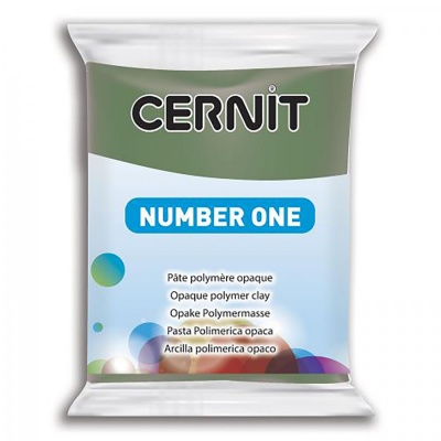 CERNIT Number One 56g, 645 olivová zelená