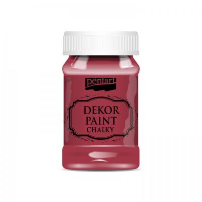 Dekor Paint Soft 100 ml, kardinálska červená