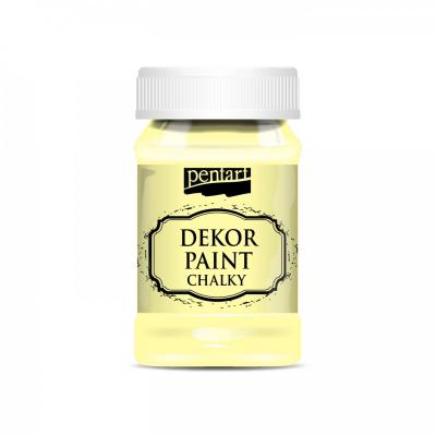 Dekor Paint Soft 100 ml, žltá
