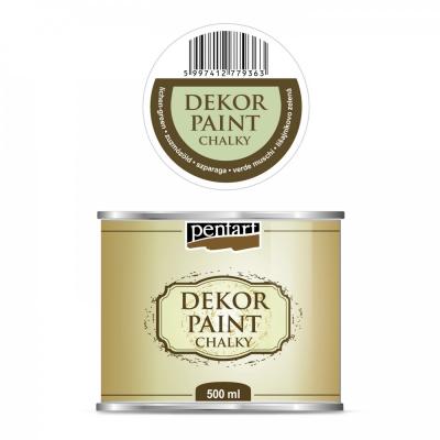 Dekor Paint Soft 500 ml, lišajníková zelená