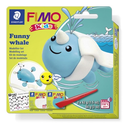 DETSKÁ SADA FIMO KIDS - zábavná veľryba
