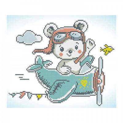 Diamond dotz, Aero Bear, 28 x 33 cm