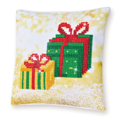 Diamond dotz Pillow, Christmas Gifts, 18 x 18 cm
