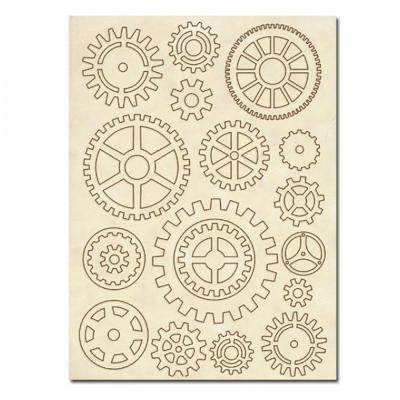 Drevené výrezy, A5, Gears