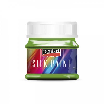 Farba na hodváb, 50 ml, svetlá zelená
