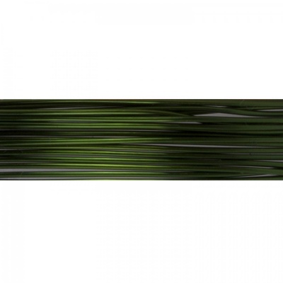 Farebný drôt 0,8 mm, cievka 3 m, zelená