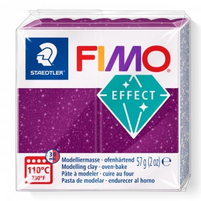 FIMO Effect Galaxy, 57 g, 602 fialová