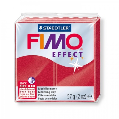 FIMO Effect Metallic 57 g, 28 kovová rubínová