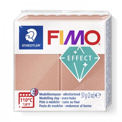 FIMO Effect Pearl 57 g, 207 ružovozlatá perleťová