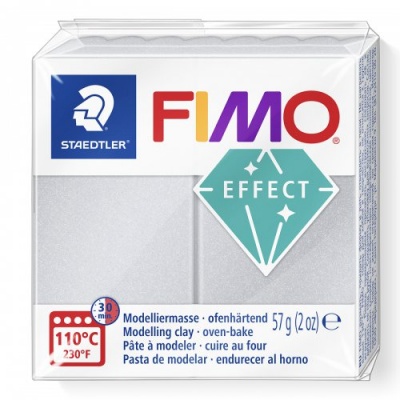 FIMO Effect Pearl 57 g, 817 strieborná perleťová