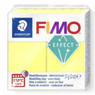 FIMO Effect Transparent 57 g, 104 žltá