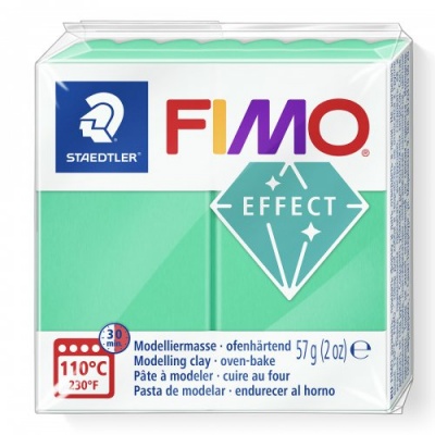 FIMO Effect Transparent 57 g, 504 zelená