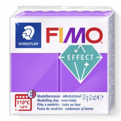 FIMO Effect Transparent 57 g, 604 purpurová